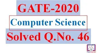 GATE 2020 Q No 46 Solved Computer Science || C Programming