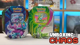 Pokemon Paradox Clash ex Tins | OPENING
