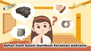 Bahan Alam dalam Membuat Kerajinan Makrame | Contoh Soal Seni Rupa | Seni Rupa SMP