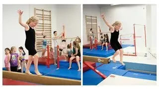 Abeni's Gymnastics Birthday Party!