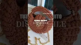 Tutorial borsa oreo/ borsa oreo all'uncinetto/ bolso oreo en trapillo/ borsa in fettuccia