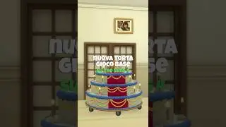 una torta in cui i sim si nascondo per fare una sorpresa! #thesims4
