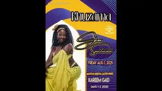Khuzama Lavender Performing at Al Massraweya Presents Kareem Gad
