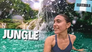 Lost In PARADISE - Semuc Champey, GUATEMALA On A Motorcycle 🇬🇹🌋E04
