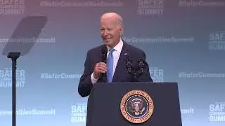 Full video: President Biden gives speech at UHart gun safety summit