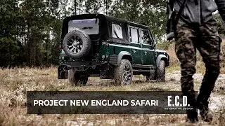 Custom Defender 110, созданный для аутфиттерских экскурсий | Project New England Safari | D110