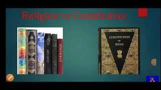 Religion vs constitution,Written/unwritten constitution. Indian polity for UPSC EPFO SSC studywithvc