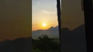 mountain vibes | sunset view | #mountain #mountainvibes #sunset #slowmotion #koraput #odisha #sam92