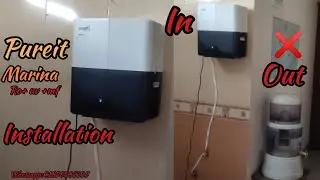 pureit marina prime installation 2025 in Bangladesh #Pureit #waterpurifier