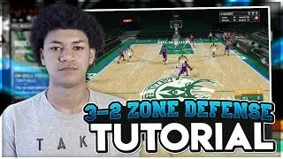 THE MOST OVERPOWERED DEFENSE IN THE GAME! HOW TO RUN THE 3-2 ZONE DEFENSE IN NBA 2K19!