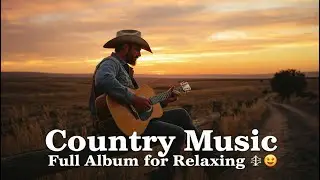 Country Music Full Album for Relaxing 🎸 Emotional Country Songs to Calm Your Mind