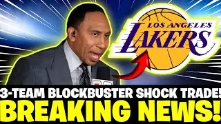 CONFIRMED BOMBSHELL: 3-TEAM LAKERS TRADE AS ANGRY SUPERSTAR DEMANDS OUT! LAKERS NEWS
