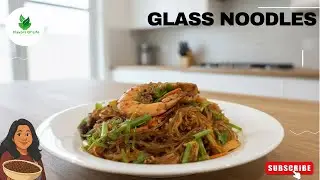 Glass Noodles with Shrimp | Easy Asian Stir Fry Recipe | Restaurant Style at Home