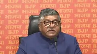Press conference by Senior BJP leader Shri Ravi Shankar Prasad at BJP headquarters in New Delhi.