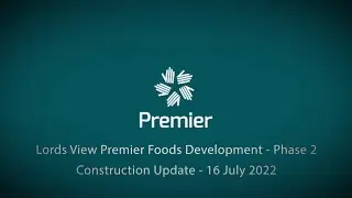Lords View Industrial Park - Premier Foods 2 - Construction Update - 16 July 2022