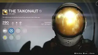 The Taikonaut Exotic Titan Helmet! My First Exotic!