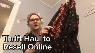 What I Found to Resell Online / Thrift Haul / Part Time Seller #thrifting #reseller