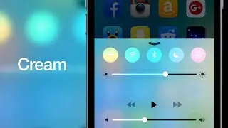 iOS 9 Cydia Tweaks: Cream - WatchOS Like Control Center Toggles