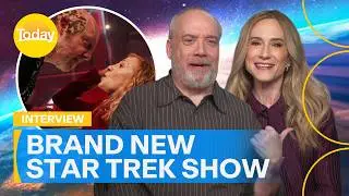 Paul Giamatti and Holly Hunter chat about the new Star Trek show | Today Show Australia