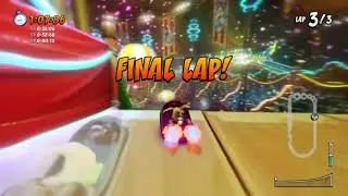 Unlocking King Chicken + Koala Carnival (Time Trial) - CTR Nitro Fueled