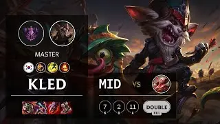 Kled Mid vs Vladimir - KR Master Patch 10.25b