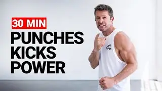 Want EXPLOSIVE PUNCHES and KICKS? Watch This 30 MIN Power & Conditioning Workout