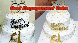 Best Engagement Cake Design | Engagement Cake Idea | Cakes Yummy
