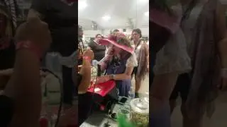 Tye Dyed Granny taking a dab at the High Life Music Festival 2016