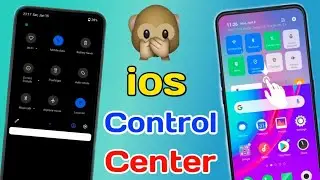 How To Set IOS 14 Control Center In Any Android devices || Control Center Kaise Change Kare