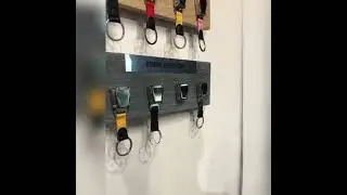 Wall Rack Remove Before Exit // Настенная Ключница Remove Before Exit