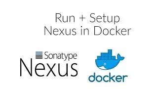 How to run and setup Nexus DevOps Tools in Docker