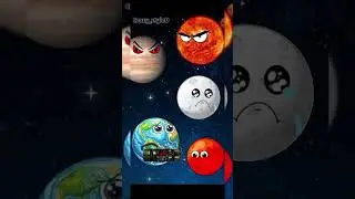 Jupiter ne kiya Prithvi timer bomb attack#countryballs #facts shortvideo