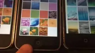 Every iOS version wallpaper comparison