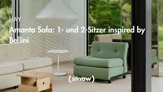 Hay | Amanta Sofa: 1- und 2-Sitzer inspired by Bellini | smow