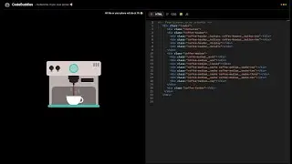 ☕ Coffee Machine Loading Animation with HTML & CSS | Full Tutorial