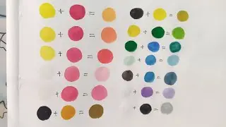 💝✨Colour Mix charts💗✨ Colour Mixing💗❤
