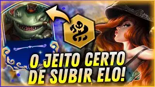 ESSE É O VERDADEIRO JEITO DE GANHAR PDL COM ÁGUA DE SENTINA! | Teamfight Tactics Patch 16.1c