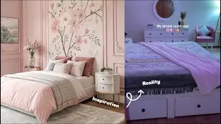 Pakistani dream room makeover || room makeover on budget || wallpaper, flooring sheet and furniture