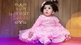 Shanaya's First Birthday celebration || 2018 || AJ Frames || Chandigarh