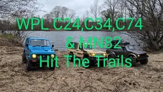 Wpl C24, C34, C74 & MN82 hitting the trails.!!