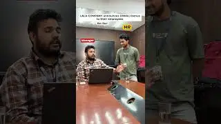 Lala company announces DIWALI bonus to their employees 😂