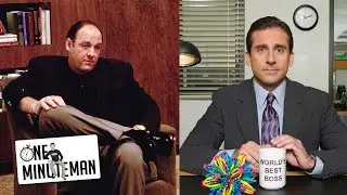 Tony Soprano Was Almost on The Office | One Minute Man