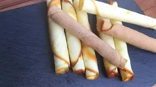 Cigarette Cookies /Wafer Rolls/Cigarette russe Recipe