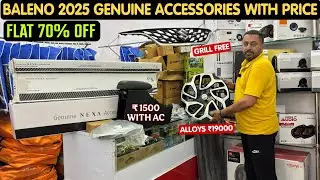 2025 Baleno Nexa Genuine Accessories With Price ✅ Baleno Modification ✅ Baleno Sigma Modified ✅
