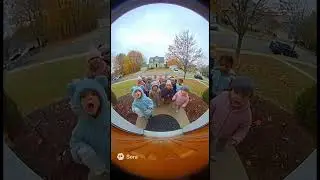 What would you do in this situation 😂 #doorbell #crazy #funny #subscribe #viral