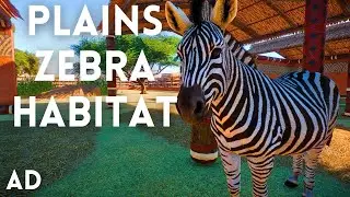 Создаем среду обитания зебры в Planet Zoo Console Edition!