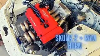 1999 Honda Civic Type r Replica Part 2 | Engine install + performance Parts |