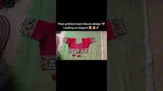 So elegant blouse design 👗 Perfect stitching | Call 7048399327 📞