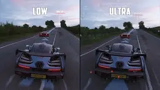 Forza Horizon 4 - Low vs Ultra Graphics
