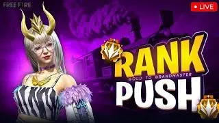 Free Fire Live Team Code 🔴 Gold To Grandmaster Rank Push #freefirelive #gyangaming #ngsiya